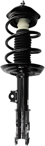 Miniatura 1350 de TRQ Kit de suspensión delantera, conjunto de amortiguadores y resortes, barra estabilizadora, enlace estabilizador compatible con Chevrolet