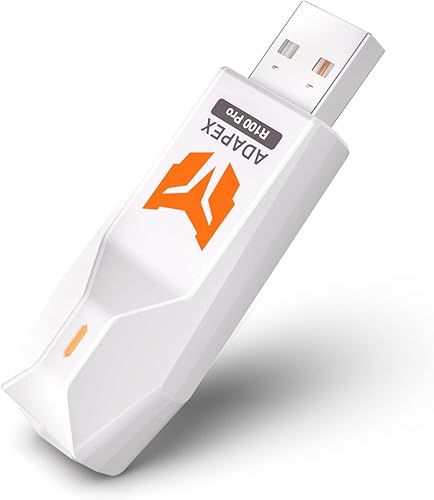 BIGBIG WON Adaptador inalámbrico de controlador para Switch, Windows, PS4, con controlador de funciones completas soporte y latencia ultra baja,