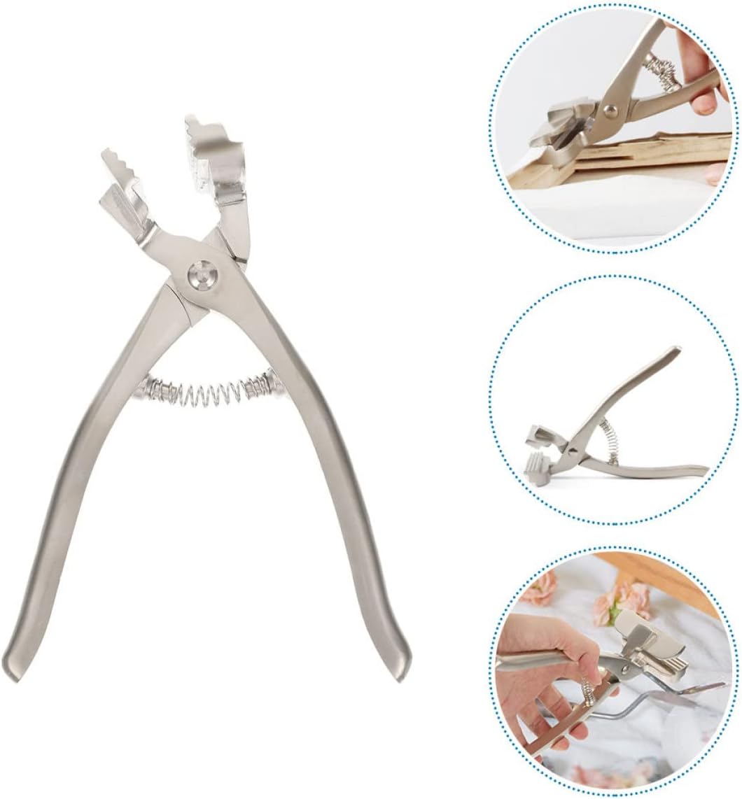 Hohopeti Painting Canvas Stretching Plier for Artists Ergonomic Tension Tool Non- Grip for Framing and Stretching Portable