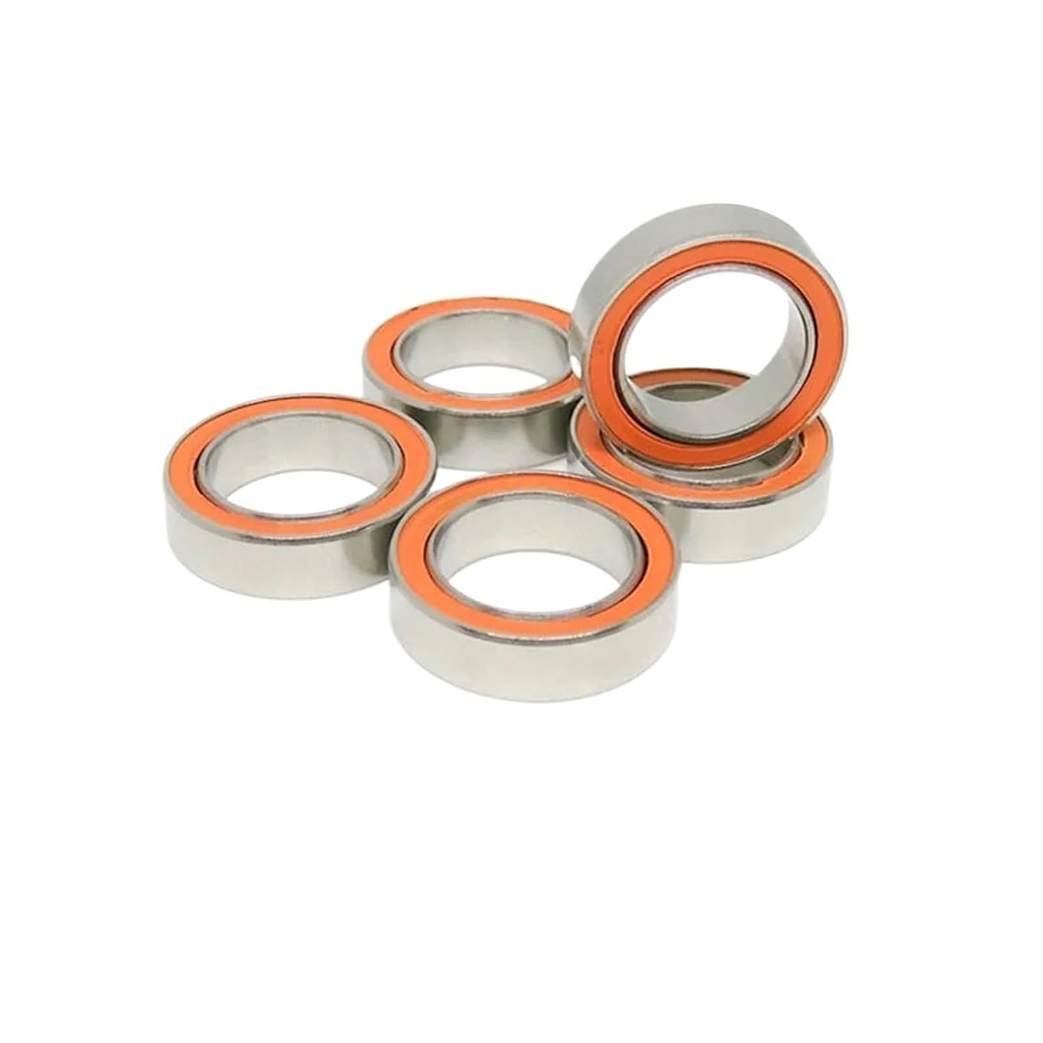 5pcs S696C 2OS Hybrid Ceramic Bearing 6x15x5 mm S696 2RS Ceramic Bearing 6 * 15 * 5 Reel Bearing 696RS S693 S694 S695 S697 S698 2RS(S685C-2OS 5x11x5mm)