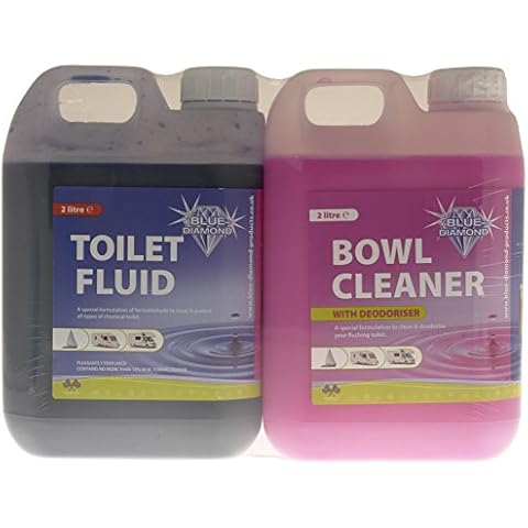 Blue Diamond BD100 Fluid and Cleaner for Toilet and Bowl Cover