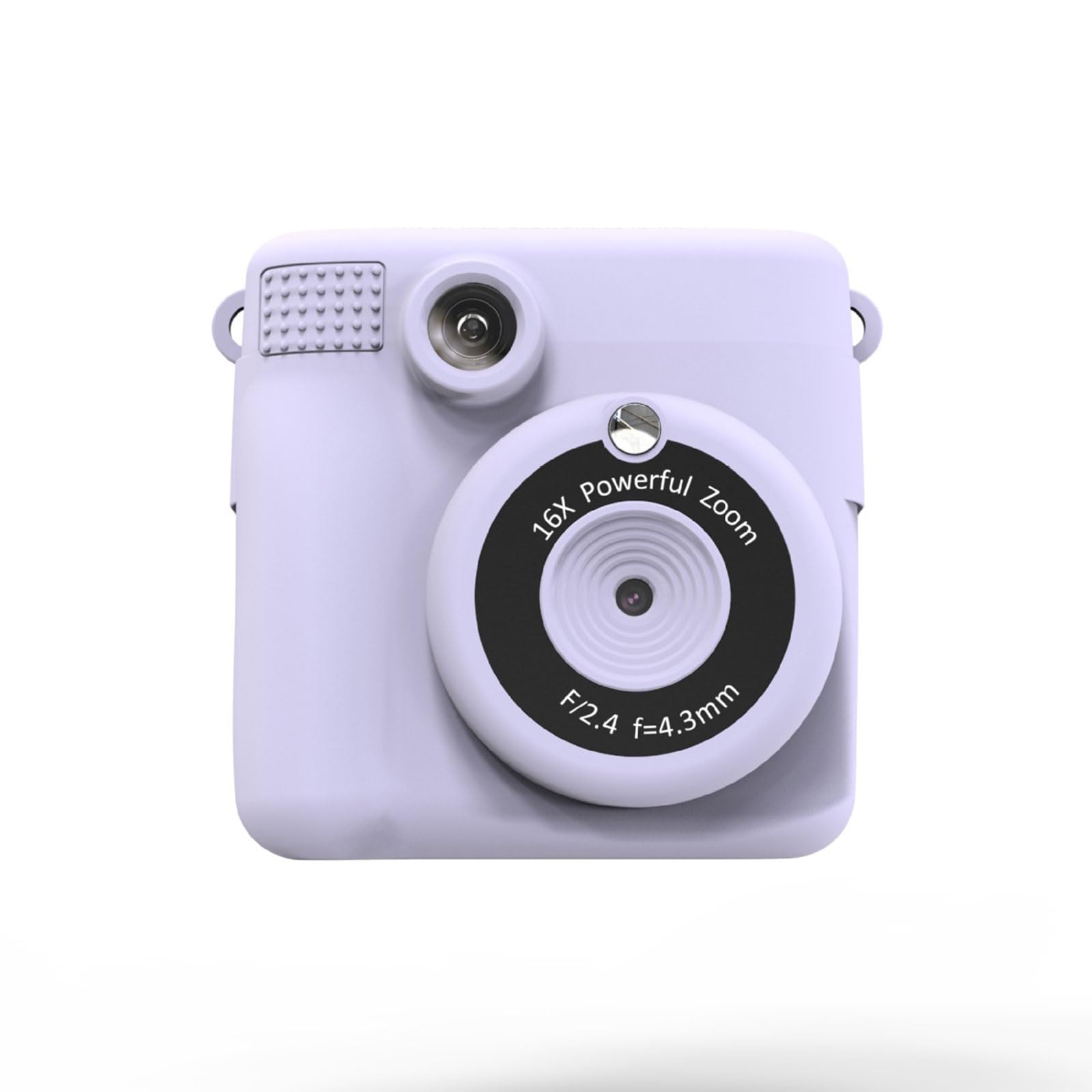 Giocattolo della macchina fotografica digitale del fumetto per con la stampa istantanea di foto per attività all'aperto USB ricaricabile video camera giocattolo istantaneamente