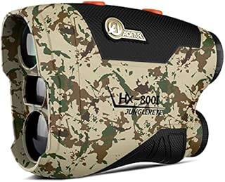 AOFAR HX-800I Hunting Range Finder 800 Yards,6X Magnification, Waterproof Archery Rangefinder for Bow Hunting with Range,Scan and Speed Mode, Free Battery, Carrying Case