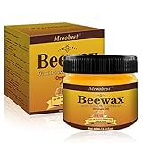 ✅ WACHS FÜR MÖBEL FÜR ALLE HOLZARTEN: Durch den Einsatz von natürlichem Bienenwachs ist es besonders geeignet als Holzpolitur oder Holzpflege für Hölzer aller Art & ist frei von Harz & Säure. Es kann nach dem Schleifen oder Beizen von Holz als Holzschutz genutzt werden. Dabei erzielt die Politur bei der Möbelpflege mindestens so gute Erfolge wie ein Möbel-Wachs oder Antik Wachs Möbelwachs farblos. Es reinigt nachhaltig, poliert & konserviert als Holzpflege innen & aussen streifenfrei.