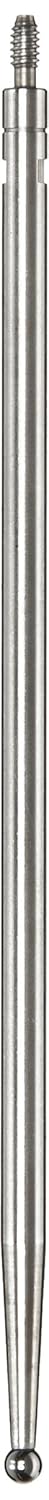 TESA Brown & Sharpe 74.111913 Carbide Ball Tip Measuring Insert for Interapid 312 Model 74.111965 Dial Test Indicators, 0.08" Stem Diameter, 2.675" Length