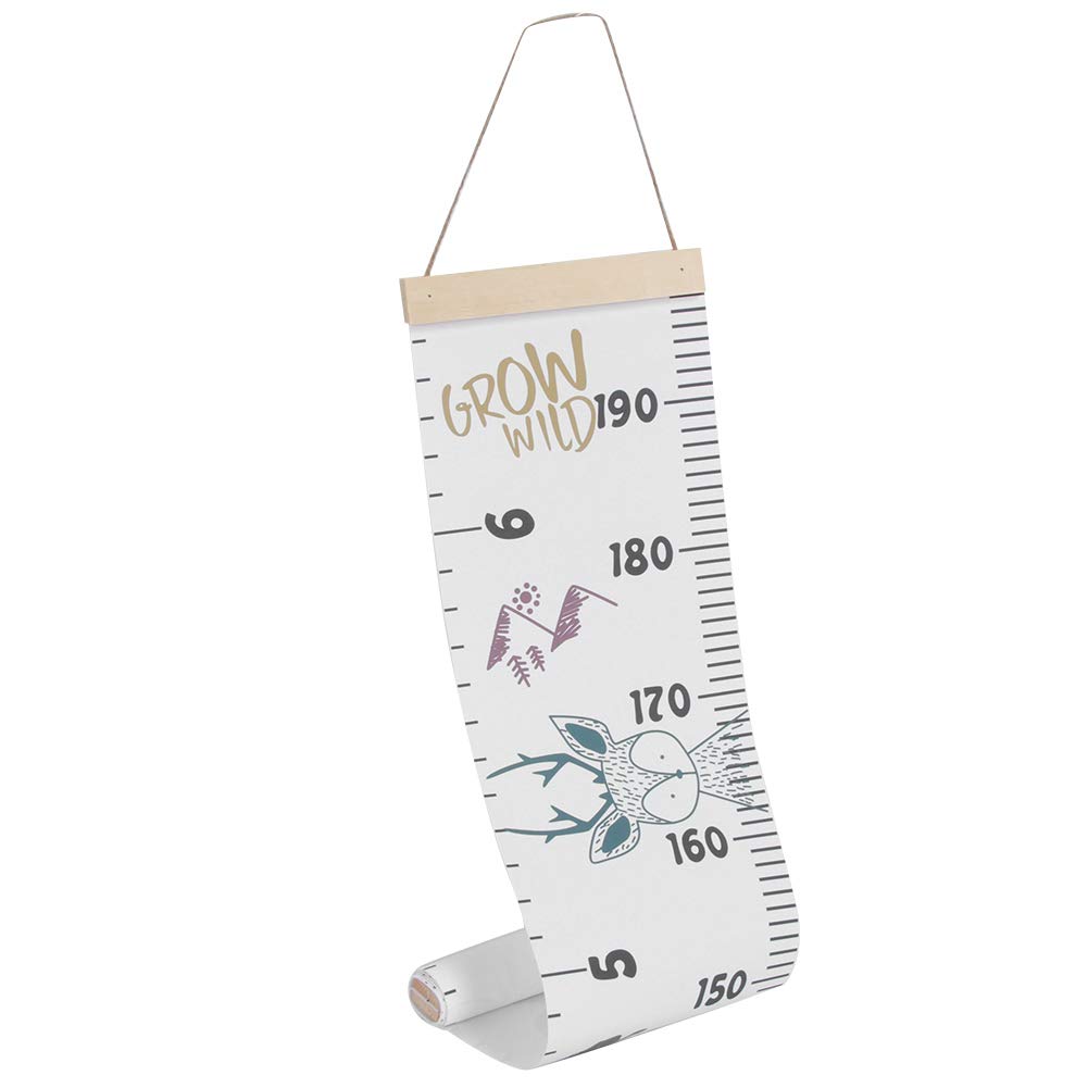 Toise Murale Enfant Licorne 65-180 Cm – Avec Stickers Et Mètre – Décoration Chambre Fille