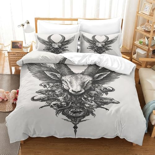 Housse de Couette Fermeture Éclair 140x200 Anti-Allergie Confort - 3