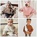 L&ieserram Baby Mädchen Jungen Gestrickt Pullover Jumper Neugeborenen Kinder Langarm Strickpullover Einfarbige Pulli Kleinkinder Kleidung Outfit Knitted Sweater 0-5 Jahre (Weiß, 12-18 Monate)
