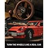 Nifeliz Z240 Sports Car Building Model Set, 1:14 Scale Classic Vehicle Model Set for Adults and Car Lovers, Collectible Gift for Home or Office Decor (1,694 PCS, NF10350)