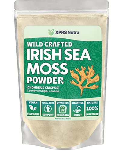 XPRS Nutra Irish Sea Moss Powder (Chondracanthus Chamissoi) - Premium