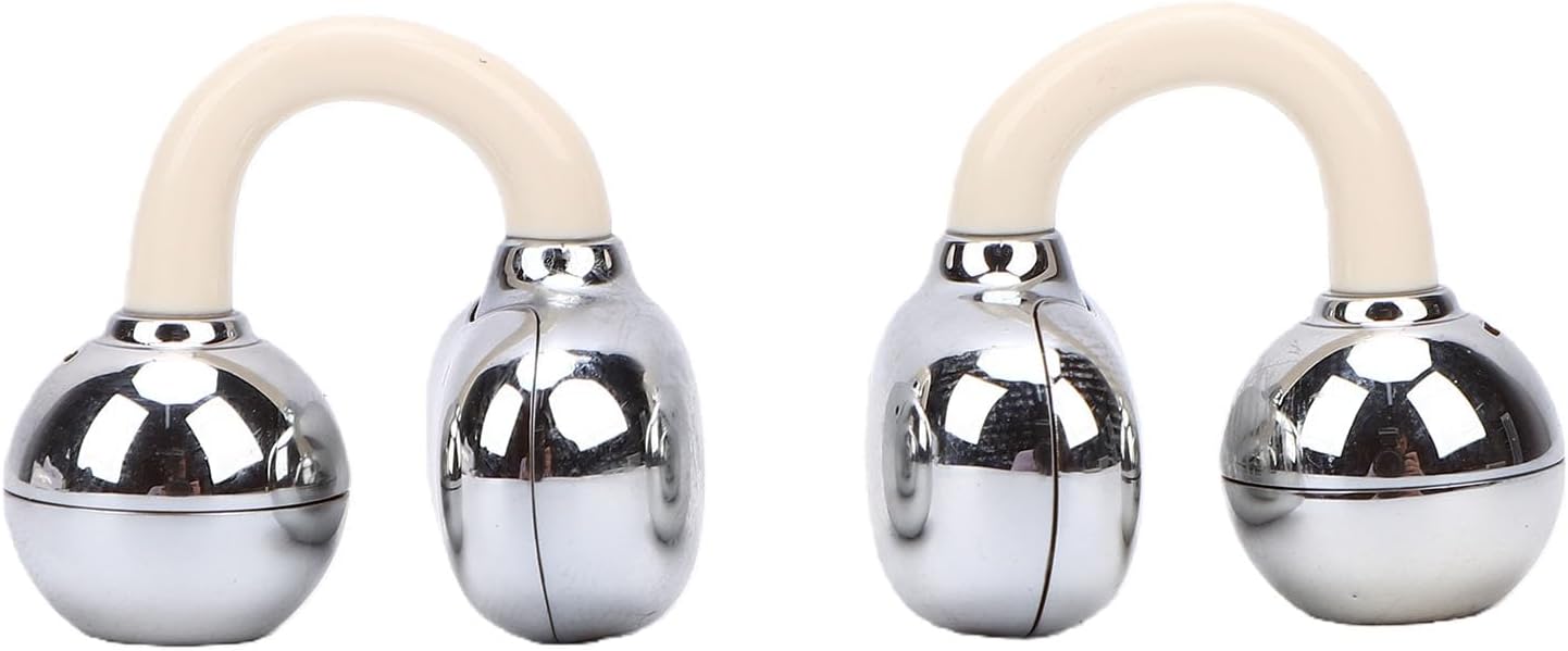 EBTOOLS Clamp On Earbuds Wireless Bluetooth with Earrings Charging Case