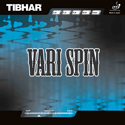 Tibhar Vari Spin 1,8 mm Rouge pour vos matchs intenses en club de ping-pong