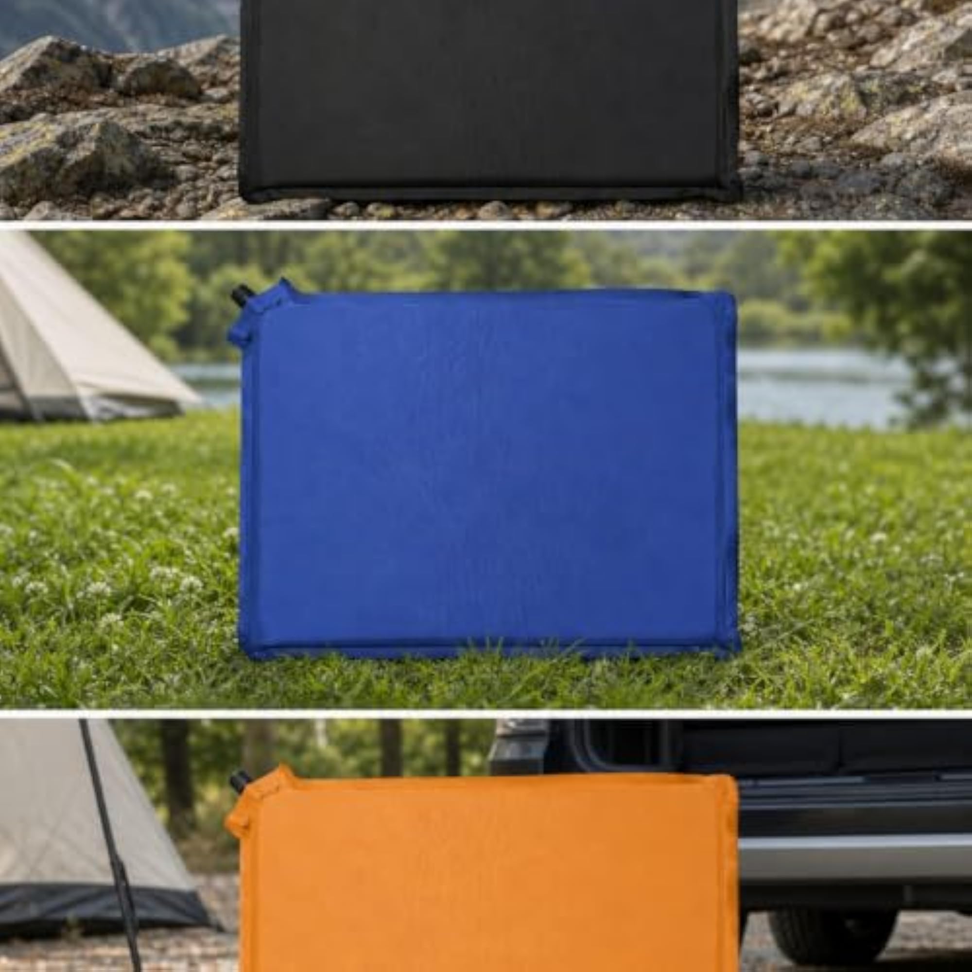 Portable Inflatable Seat Cushion, Foldable, Compact