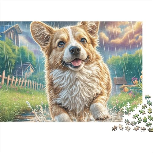 Puzzle de Corgi de alta calidad: una obra de arte en rompecabezas de 1000 piezas para coleccionistas