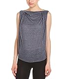 Zobha Women's Yves Sleeveless Drape Top W/Zipper Neckline