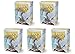 5 Packs Dragon Shield Matte Silver Standard Size 100 ct Card Sleeves Value Bundle!