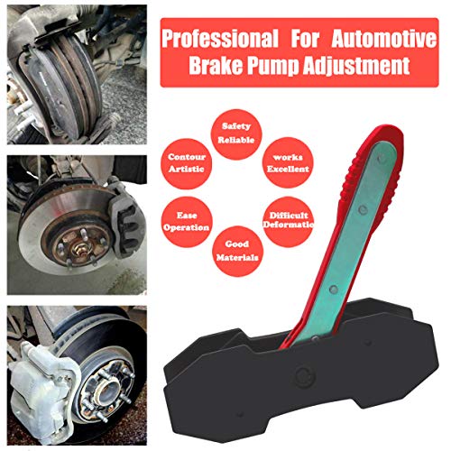 Irmm Car Brake Caliper Press Ratchet Caliper Piston Tool Brake Spreader Piston Caliper Wrench Spreader Tools With 2 Pcs Steel Plates And Brake Cliper Hanger #TOP2