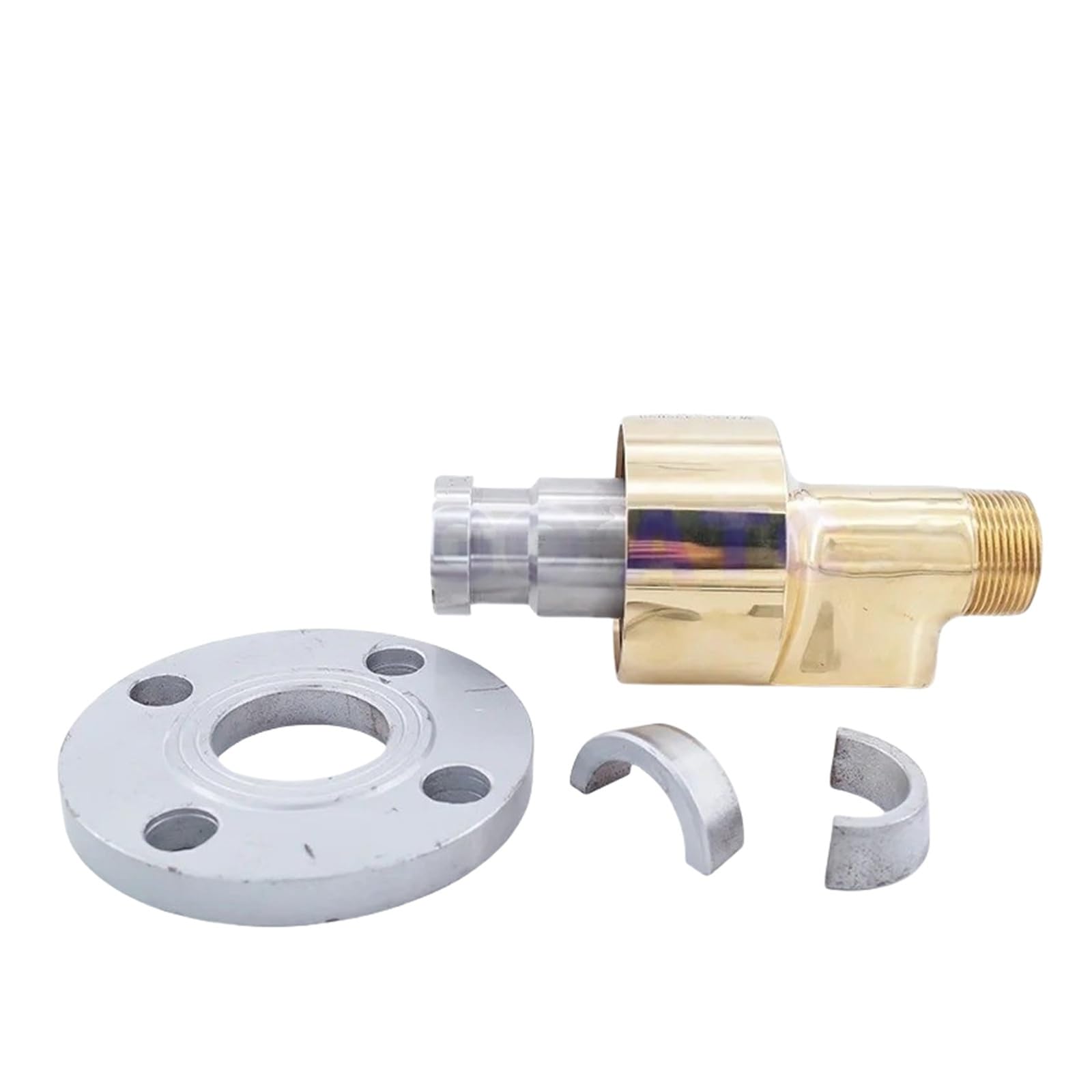 HS-GF25-10 1" - 3/8" bidirezionale filettatura sinistra/destra, guarnizione rotante per sistemi di acqua di raffreddamento, connettore girevole, flangia in ottone, accessorio girevole