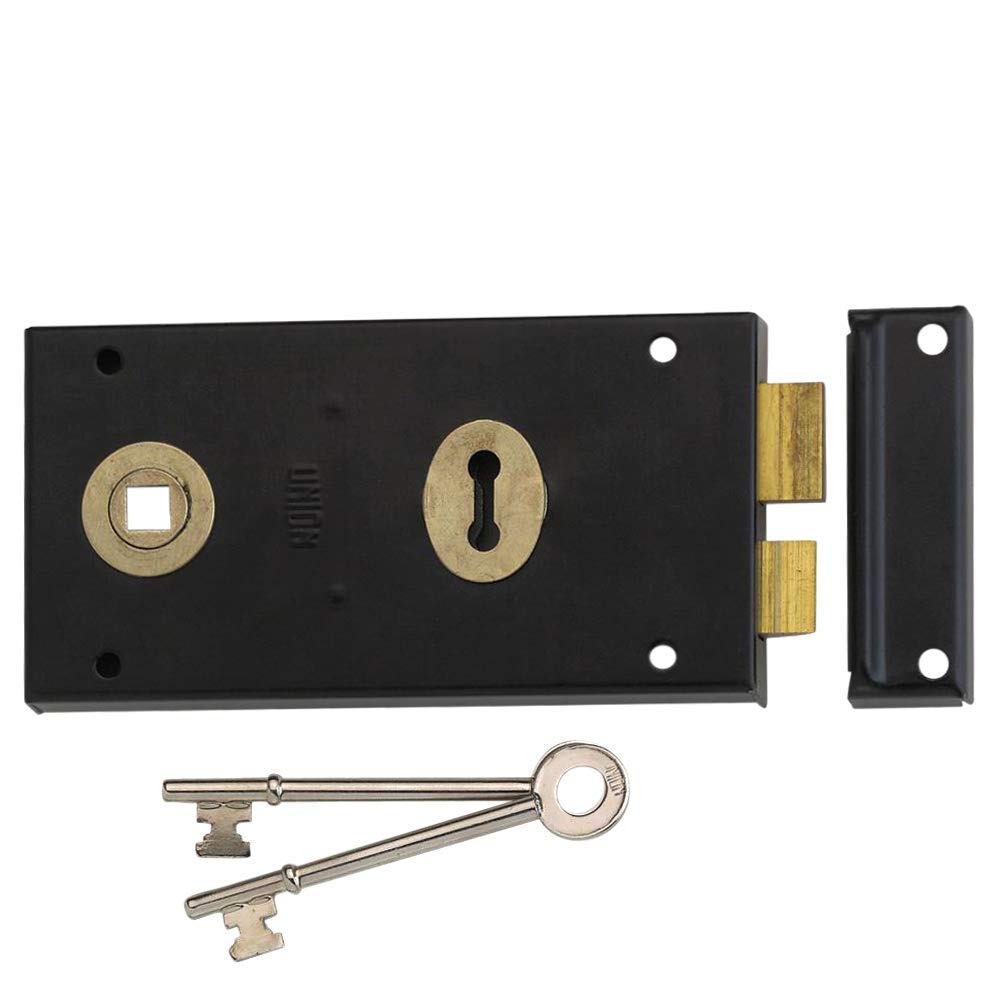 UNION 1448 1 Lever Double Handed Rimlock