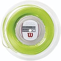 Vista 8 de WILSON Synthetic Gut Power - Cordaje para raqueta de tenis, juego y carrete de 200 m, calibre 16 y 17