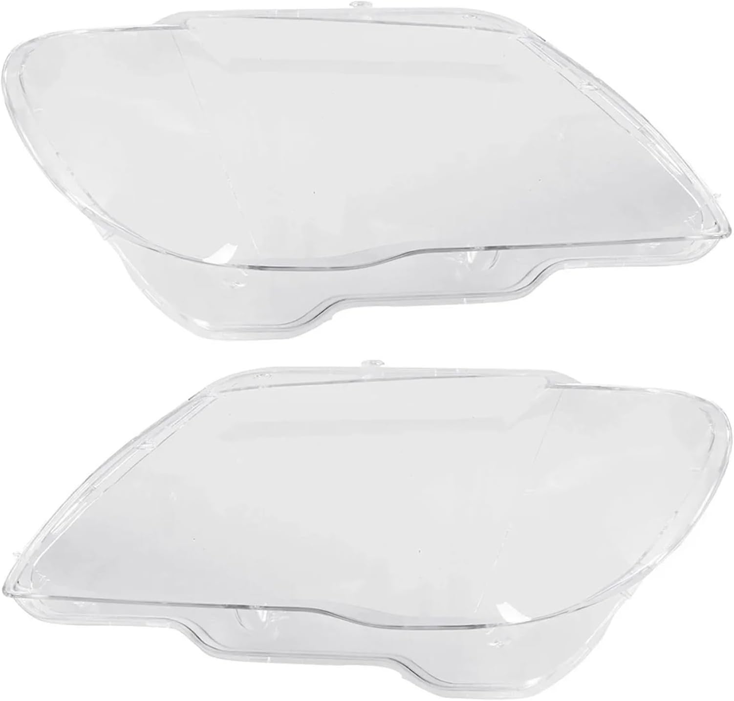 Headlight Lens Cover Pair Headlight Cover For Bmw For 7 Series E65 E66 2005 2006 2007 2008 Car Clear Lens Shell Replacement HeadLamp