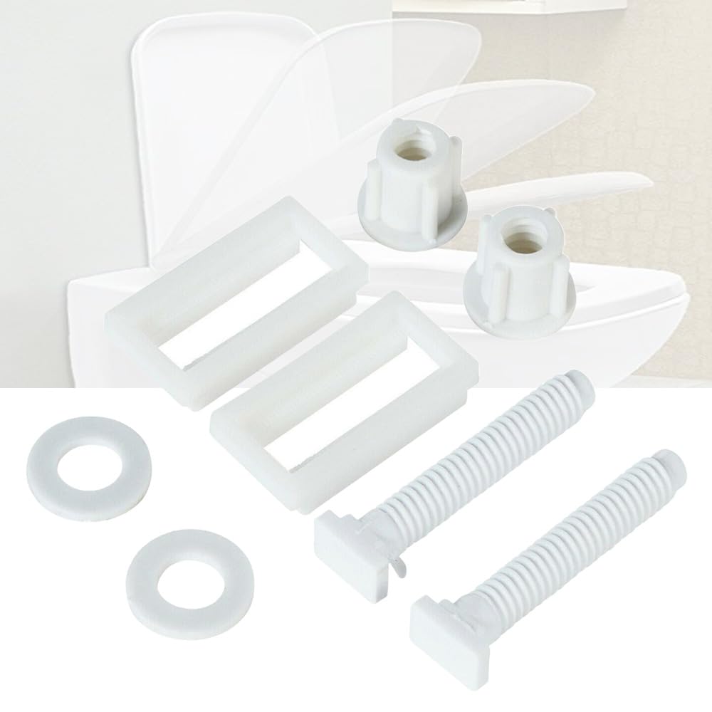 See full amazon price history chart for MLD Soft CloseToilet Seat Hinge Bolts soft Close Screw Fixing Fitting Kit Nut bolt Toilet Seat Cover Repair bottom installation Tool Kit Set BOL4043 (1 Pair,White, Plastic) MLD Soft CloseToilet Seat Hinge Bolts soft Close Screw Fixing Fitting Kit Nut bolt Toilet Seat Cover Repair bottom installation Tool Kit Set BOL4043 (1 Pair,White, Plastic) (B0CGDQ8PRD) Amazon Price History, Amazon Price Tracker