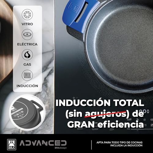 Miniatura 4 de BRA Advanced | Cacerola baja 32 cm de aluminio fundido