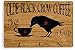 Tinworld Tin Sign Olde Black Crow Coffee Rustic Store Metal Sign Decor Kitchen Cottage Cave B001
