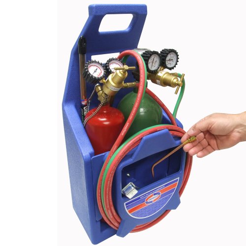 Uniweld Kc100P Centurion Weld, Braze Outfit With 511 Plastic Carrying Stand Brass, Copper, Blue #TOP5
