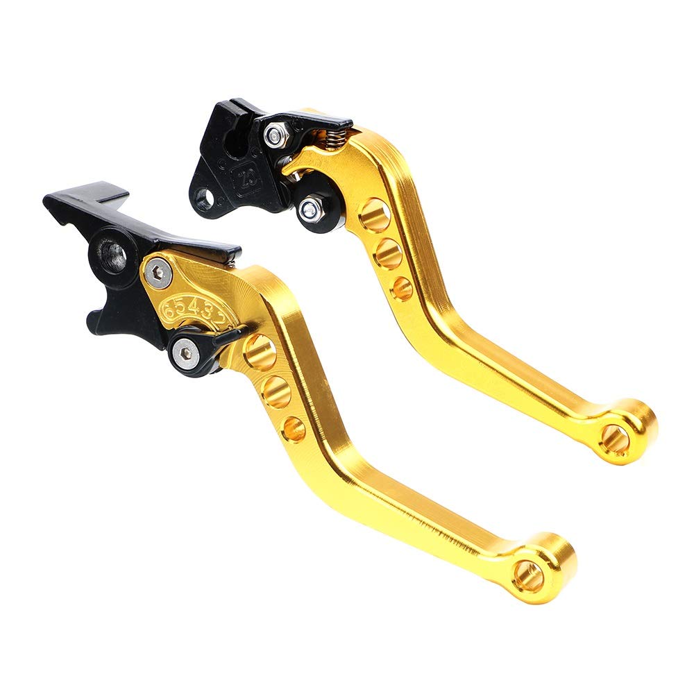 Palanca Freno Accesorios De Motocicleta CNC, Manija De Palanca De Freno De Tambor De Embrague Universal para Modificación De Motocicleta, 1 Par De Manijas De Freno De Motocicleta De Aleación