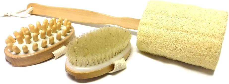 Kingsley Brush, Bath, Massage and Loofah Combo