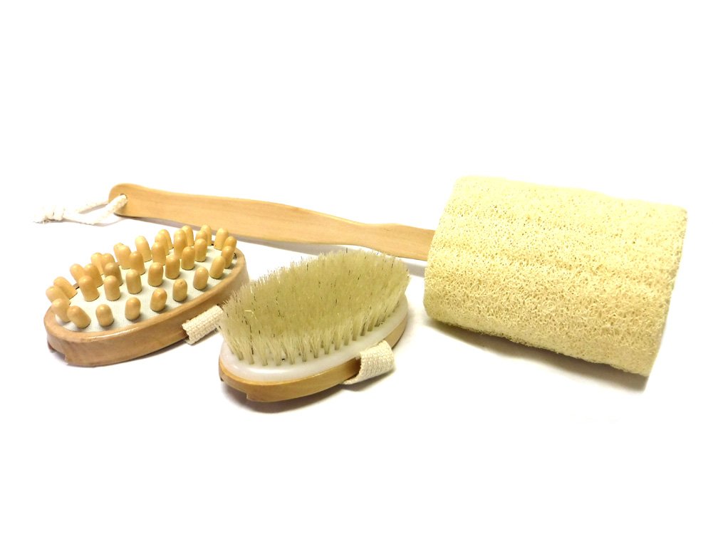 Kingsley Brush, Bath, Massage and Loofah Combo