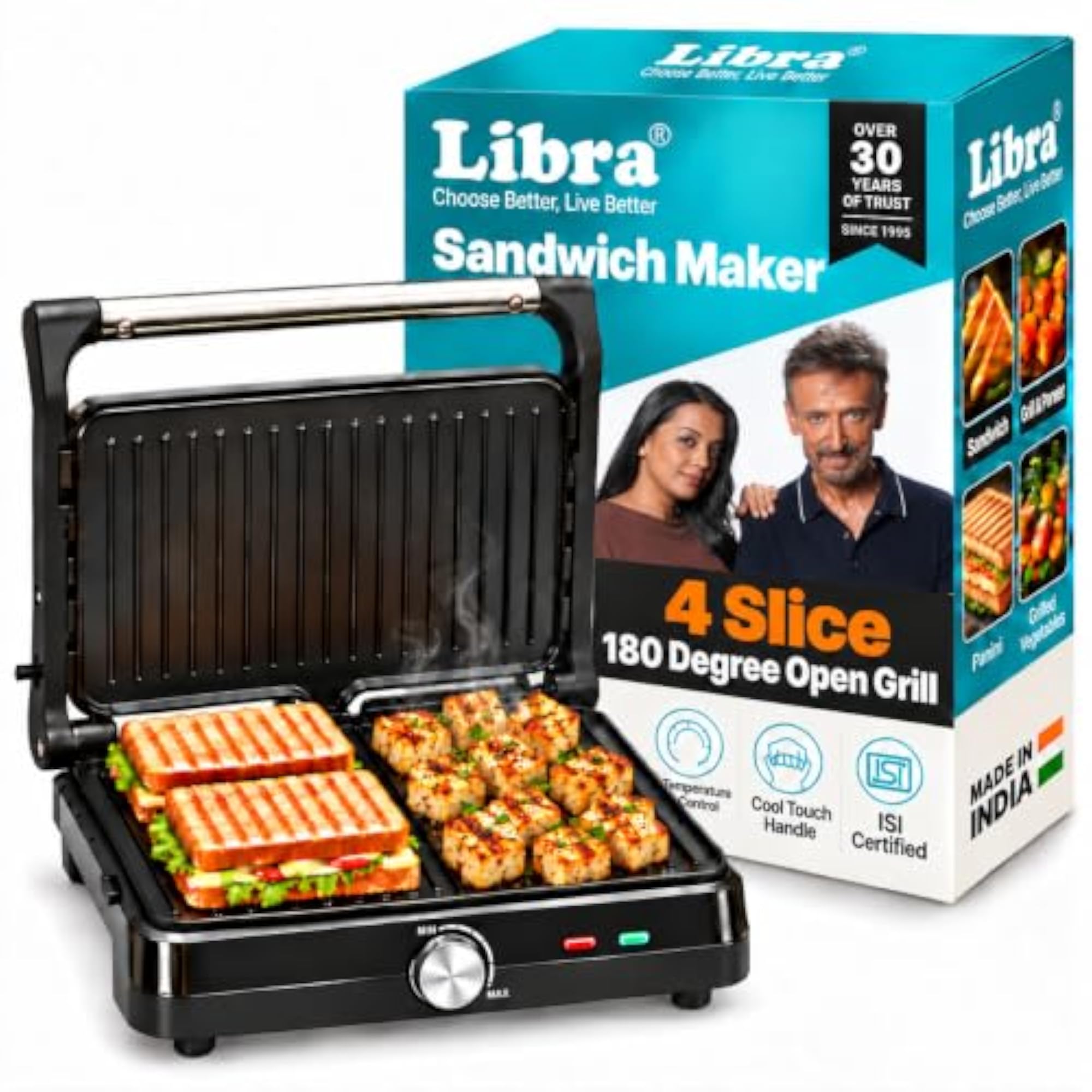 Griller Sandwich Maker for Quick and Easy Meals