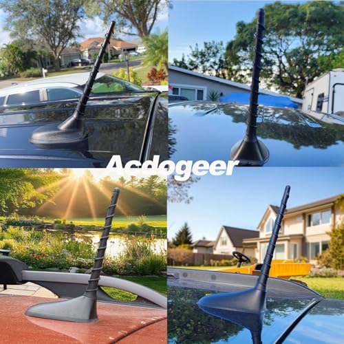 Image of 7 Inch Antenna for 2011-2025 Jeep Cherokee Grand Cherokee Dodge Avenger Liberty Durango Dart Journey Chrysler 200 Fiat 500 OEM 5091100AA 68297936AA 5091100AB