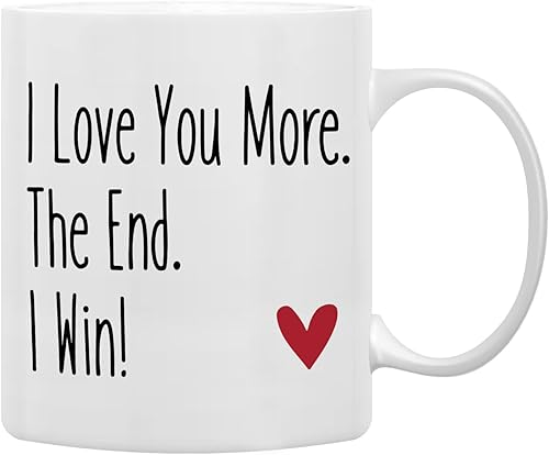 Miniatura 4 de QASHWEY Regalos románticos para ella y él, taza de café con texto en inglés "You're The Best Thing I've Ever Found On The Internet" (You're The Best