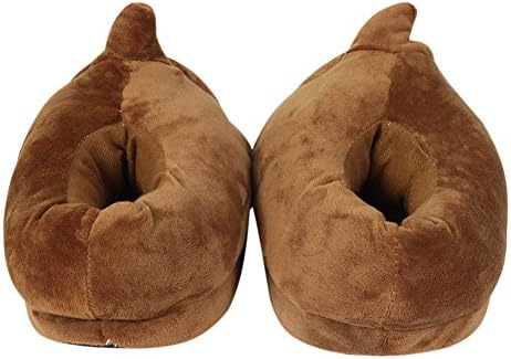 Cute Cartoon Slippers Winter Warm Cozy Soft Plush Indoor Home Slippers Unisex Adult Shoes UK(3-7)