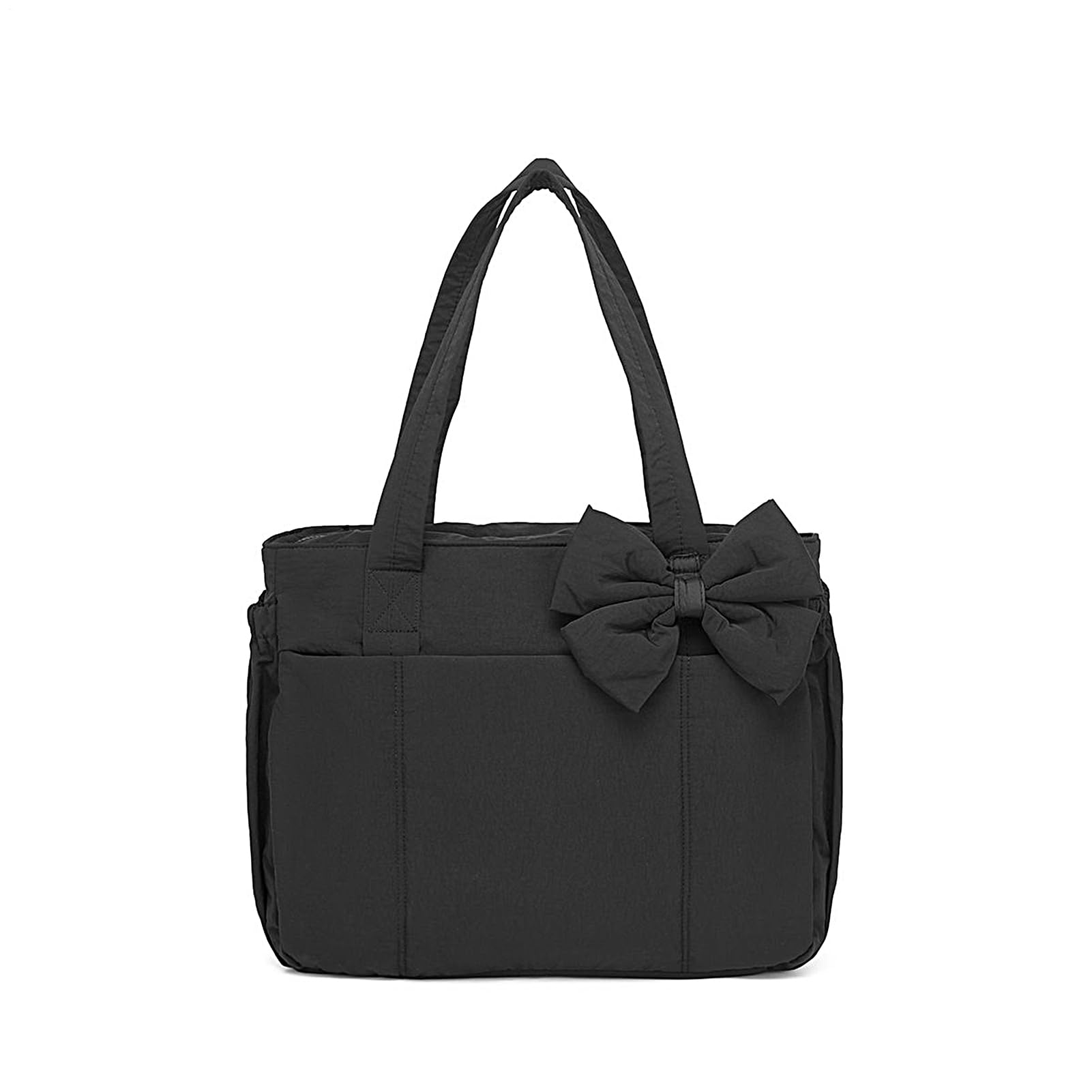 Borsa a mano con fiocco, borsa a tracolla con fiocco, elegante pochette per ragazze, adolescenti, serate, viaggi, lavoro, ufficio, matrimoni, spiaggia, pranzo