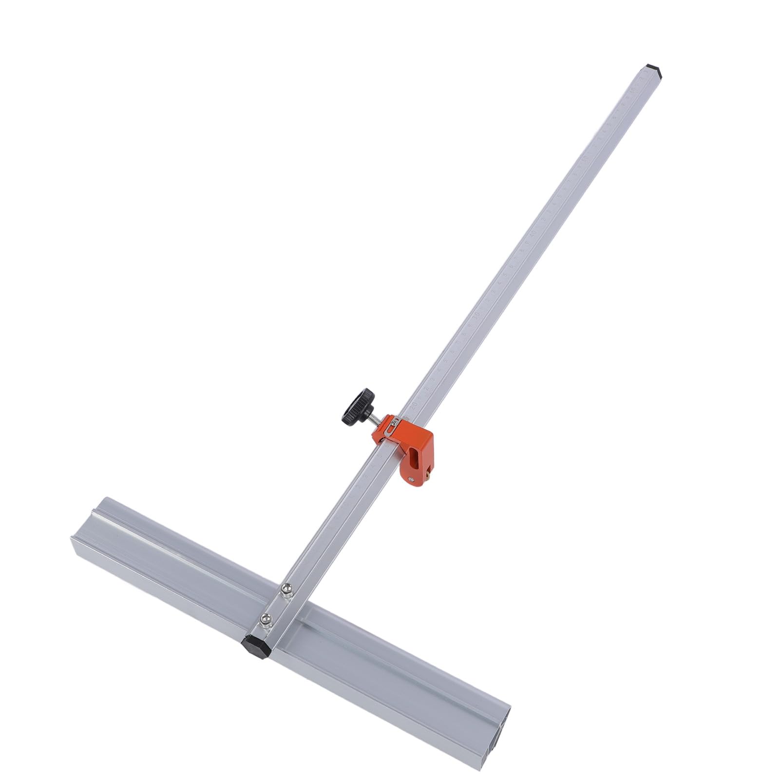 Walfront Narzędzie do Cięcia Szkła w Kształcie Litery T o Długości 60 Cm, Przecinarka T, Automatyczne Smarowanie z 14 łożyskami Rolkowymi do Cięcia Grubego Szkła Typu T i Płytek