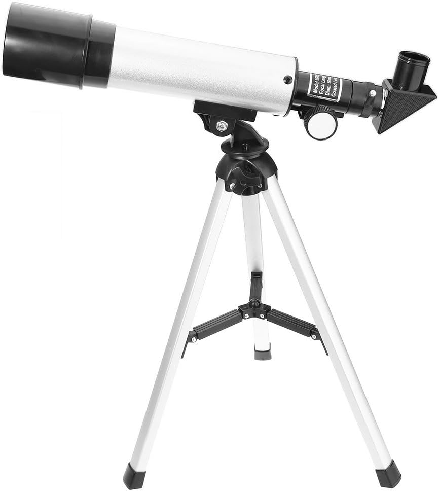 PADY-Outdoor F36050 Astronomical Refracting Telescope Landscape Lens with Tripod for Kids Sky Star Gazing & Birds Watching