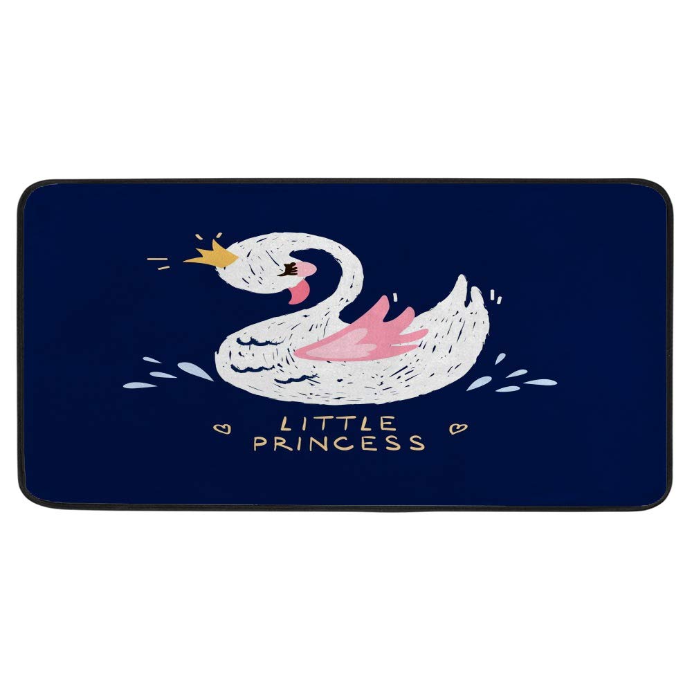 Tapis de cuisine imperméables cygne noir : cuisinez des heures sans fatigue et en toute sécurité