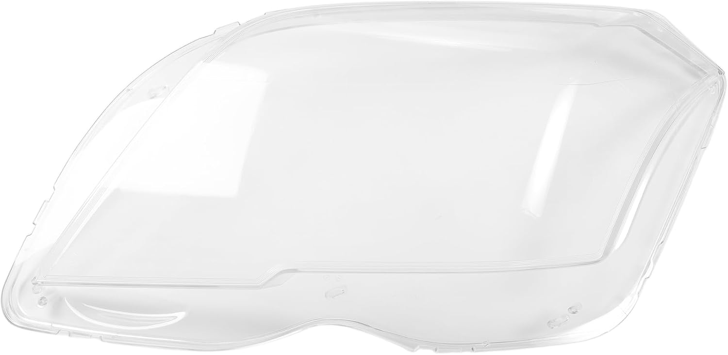 Headlight Lens Cover Headlight Headlamp Lense Clear Lens Cover for Mercedes-Benz GLK 2009-2012 Clear PC 1 Pcs Front Left Car