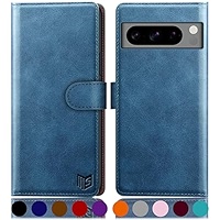 Aazon.co: SUANPOT For Google Pixel 8 5G Wallet Case With RFID Blocking Credit Card Holder,Flip - View #3