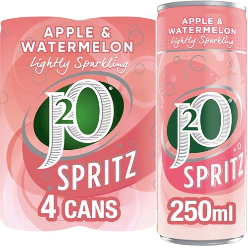 J2O Spritz Sparkling Apple & Watermelon Can 4 x 250ml