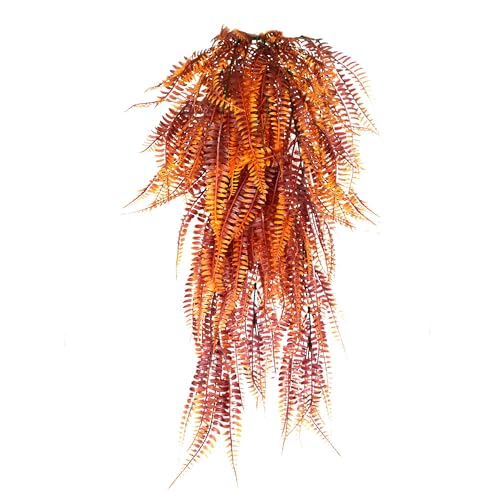 YMIFEEY 2Pcs 80cm Plantas Artificiales Colgantes Hiedra Helecho Plantas Colgantes Artificiales Realistas Plantas Artificiales Decorativas Pared Planta de Plastico para Interiores Exteriores (2)