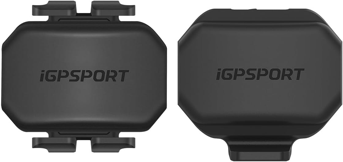 iGPSPORT Speed or Cadence Sensor, Bluetooth ANT+ Wireless Waterproof Cycling Sensor, Compatible with Bike Computer Stationary Bike
