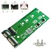 QNINE M.2 to SATA Adapter Card, NGFF SSD Converter to 2.5 or 3.5 Inch SATA3.0 for Laptop or Desktop, Support B & M Key SATA Based Solid State Hard Drive Model 2230 2242 2260 2280