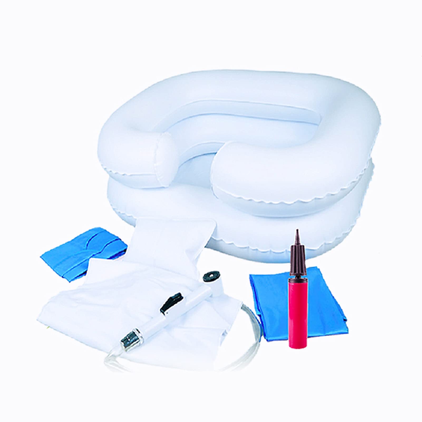 Système de douche de chevet pour lavage de cheveux de grossesse et maintien à domicile
