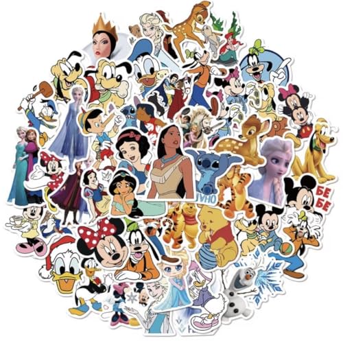 Cartoon Stickers 100PCS Asverbet Cute Sticker for Kids Teens...