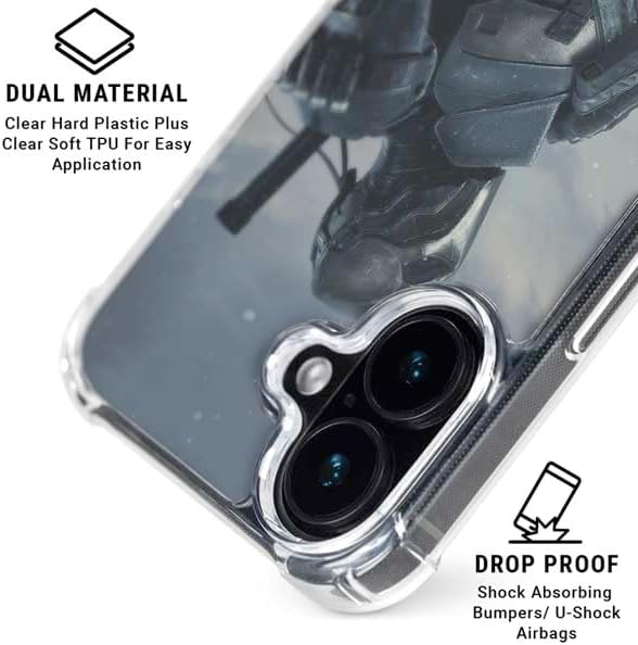 Skinit Phone Case Compatible with MagSafe iPhone 17 - Officially Licensed DC Comics Arkham Origins Deathstroke Design