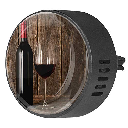 BestIdeas - Ambientador de aire para coche (2 unidades, aroma de fruta de la pasión, aromaterapia), difusor de aceites esenciales